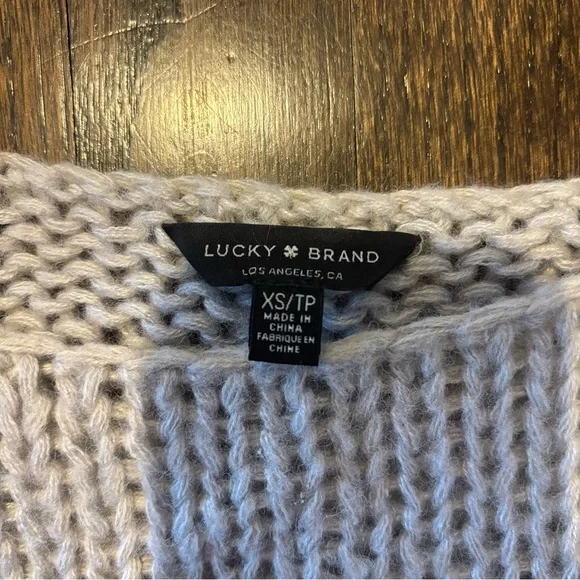 Lucky Brand Women's Striped Colorblock Sweater - Pink, Blue, White, and Black - Picture 4 of 6